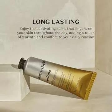 Hydrating Quinoa Hand Cream for Soft Hands - 2.6 oz