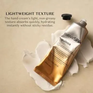 Hydrating Quinoa Hand Cream for Soft Hands - 2.6 oz