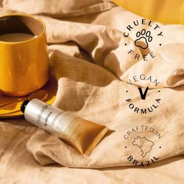 Hydrating Quinoa Hand Cream for Soft Hands - 2.6 oz