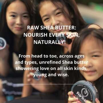 FairTale GHANA Raw African Shea Butter 16 oz - Wild Harvested, 100% Natural, Unrefined, Vegan, Ivory Skin Moisturizer