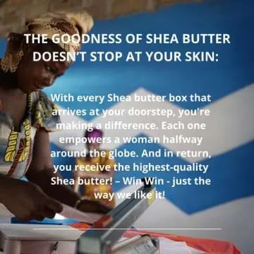 FairTale GHANA Raw African Shea Butter 16 oz - Wild Harvested, 100% Natural, Unrefined, Vegan, Ivory Skin Moisturizer