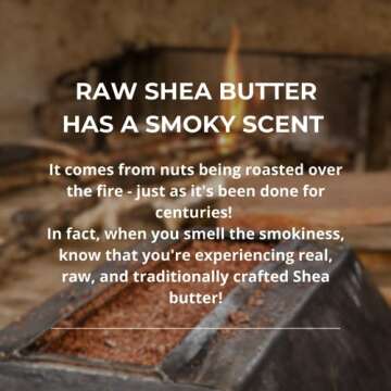 FairTale GHANA Raw African Shea Butter 16 oz - Wild Harvested, 100% Natural, Unrefined, Vegan, Ivory Skin Moisturizer