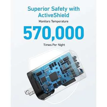 Anker 67W USB C Charger, 3 Port PIQ 3.0 Compact and Foldable Fast Charger for MacBook Pro, iPad, Galaxy, Pixel, iPhone and More (5ft USB C to USB C Cable Included)