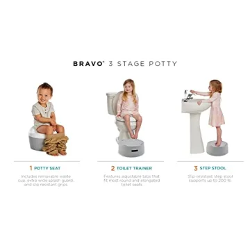 Contours Bravo 3-in-1 Potty Training Seat for Kids