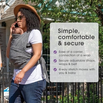 Boppy ComfyFit Adjustable Baby Carrier for Newborns & Toddlers