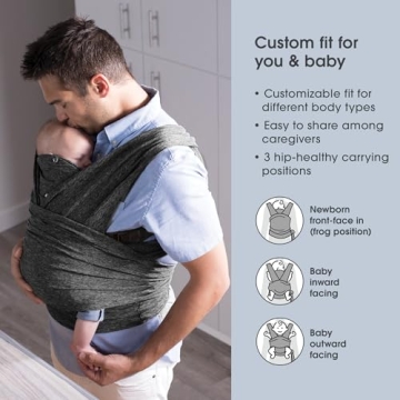 Boppy ComfyFit Adjustable Baby Carrier for Newborns & Toddlers
