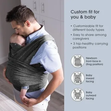 Boppy ComfyFit Adjustable Baby Carrier for Newborns & Toddlers