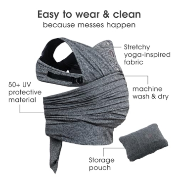 Boppy ComfyFit Adjustable Baby Carrier for Newborns & Toddlers