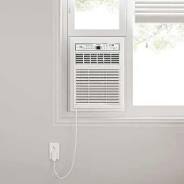 Koldfront CAC10000W 10000 BTU Casement Air Conditioner with Remote Control and Dehumidifier