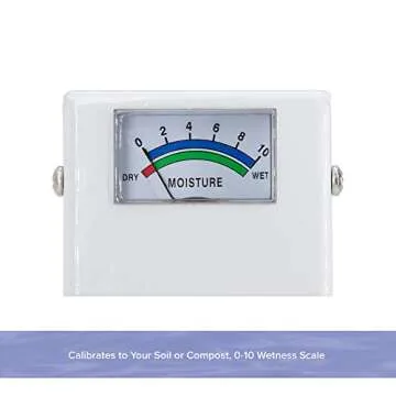 REOTEMP 15 Inch Garden and Compost Moisture Meter for Soil and Plant Testing