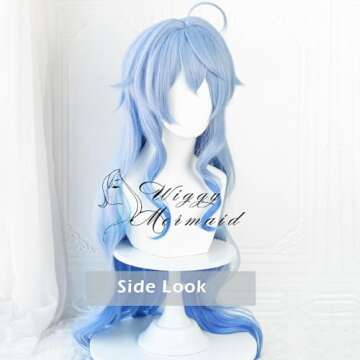 Blue Ganyu Cosplay Wig - Perfect for Anime Events
