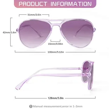 FONHCOO Polarized Kids Sunglasses for 5-10 Years