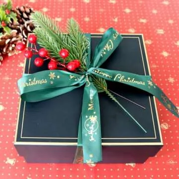 Elyjhyy Artificial Pine Branches for Festive Decor