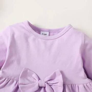 XUANHAO Baby Girl Clothes Set for Fall Winter 3-24M