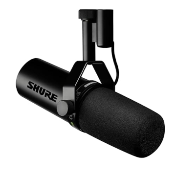 Shure SM7dB Microphone with Built-In Preamp for Streaming