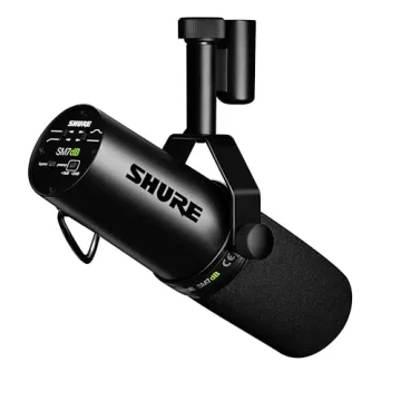 Shure SM7dB Microphone with Built-In Preamp for Streaming