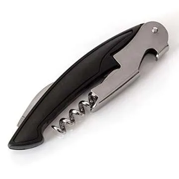 Durable Ergonomic Wine Bottle Opener Corkscrew Tool