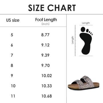 mysoft Women’s Comfortable Adjustable Sandals for Summer