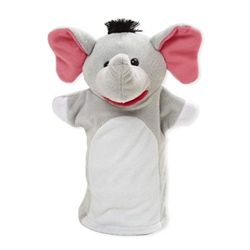 Melissa & Doug Zoo Friends Hand Puppets for Imaginary Play