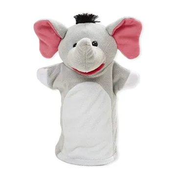 Melissa & Doug Zoo Friends Hand Puppets for Imaginary Play