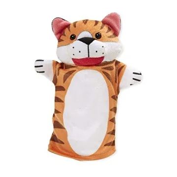 Melissa & Doug Zoo Friends Hand Puppets for Imaginary Play