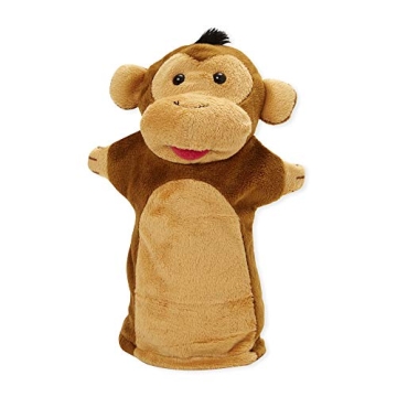 Melissa & Doug Zoo Friends Hand Puppets for Imaginary Play