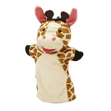 Melissa & Doug Zoo Friends Hand Puppets for Imaginary Play