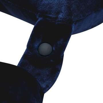 Feather Soft Microfiber Neck Pillow in Navy