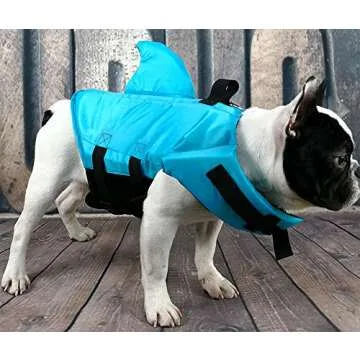 Snik-S Dog Life Jacket for Short-Nosed Breeds, Adjustable Style
