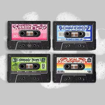 Genuine Fred Mix Tapes Sponges, Assorted, (5280879)