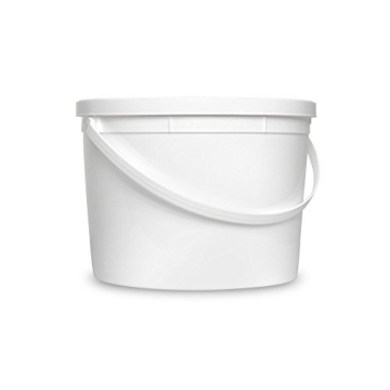 1 Gallon Food Grade Buckets with Lids - Set of 5