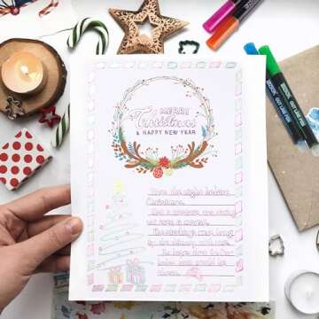 ZSCM Shimmer Glitter Metallic Markers - Fun Art Supplies