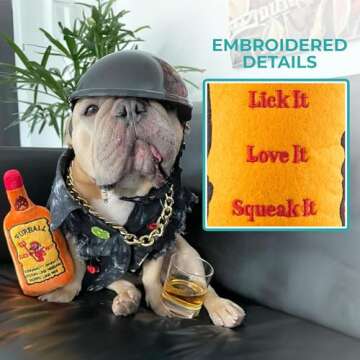 Haute Diggity Dog Cinnamutt Whiskey Plush Toy for Dogs