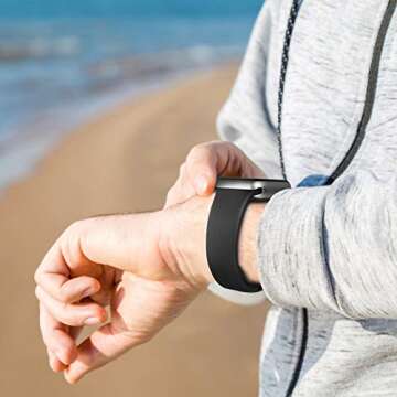 Sport Bands for Apple Watch - Silicone Waterproof Strap