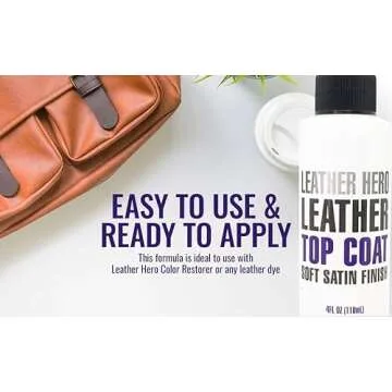 Leather Hero Sealant & Color Restorer - 4oz Revitalizer