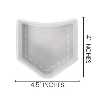 Pocket Silicone Mold | Size 4.5" Wide x 4" Long x 1" Deep | Pocket Mold | Cowboy Jeans Pocket Design for Freshie, Soap, Resin, Candles
