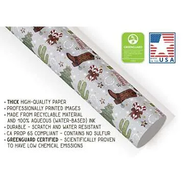 Cute Cowboy Western Gift Wrap for All Occasions