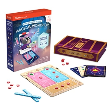 Osmo - Math Wizard and the Magical Workshop for iPad & Fire Tablet - Ages 6-8/Grades 1-2 -Addition &...