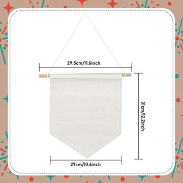 Boao 4 Pcs Boho Classroom Decor Hanging Classroom Decorations Wall Display Banners Elementary Wall A...