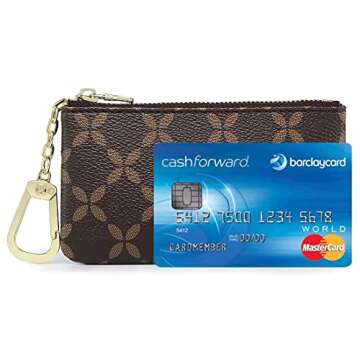 Rauder Luxury Zip Key Chain Pouch for Men & Women