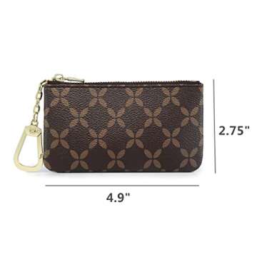 Rauder Luxury Zip Key Chain Pouch for Men & Women