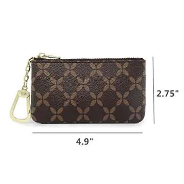 Rauder Luxury Zip Key Chain Pouch for Men & Women