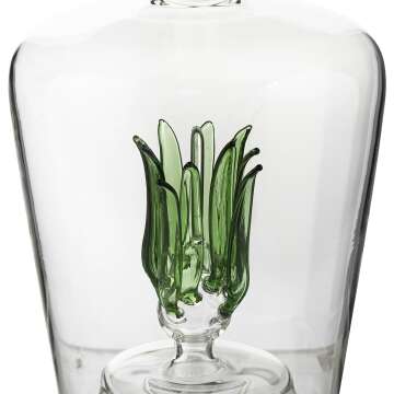 Elegant Tequila Decanter - Agave Plant Design 25 oz