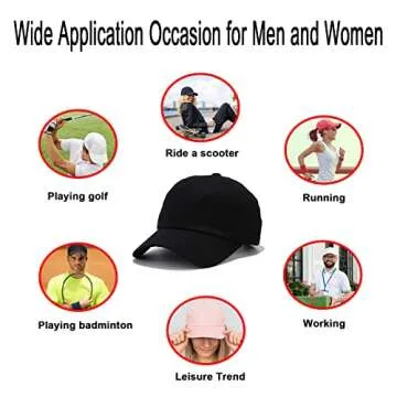 Classic Adjustable Baseball Cap for Men and Women