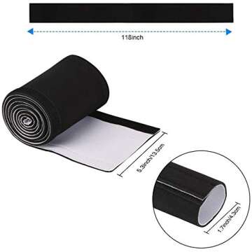 AGPTEK Cable Management Sleeve for Organized Spaces