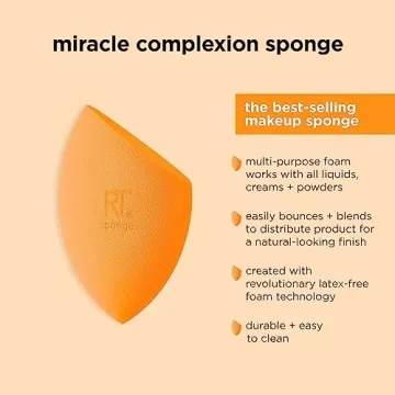 Real Techniques Miracle Sponge & Case for Dewy Makeup