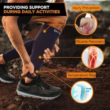Doc Miller Compression Calf Sleeve for Men & Women