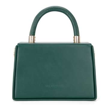 Milan Chiva Mini Purse - Chic Green Bee Handbag for Women