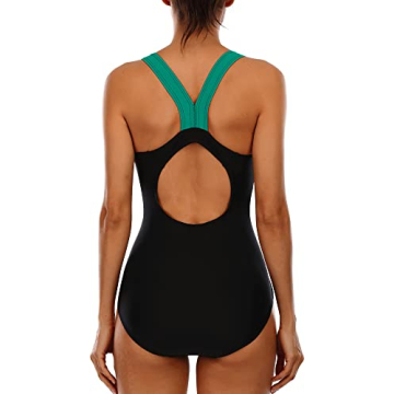 Stylish Athletic One Piece Bathing Suit for Women