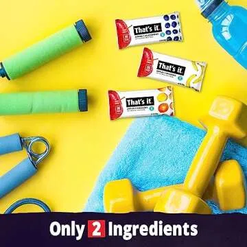 That's it. Mini Fruit Bars Gift Pouch (Variety 36 Count) No Sugar Added, Plant-Based, Vegan & Gluten Free, Paleo, Non GMO, Fiber (12 Banana, 12 Blueberry, 12 Mango)